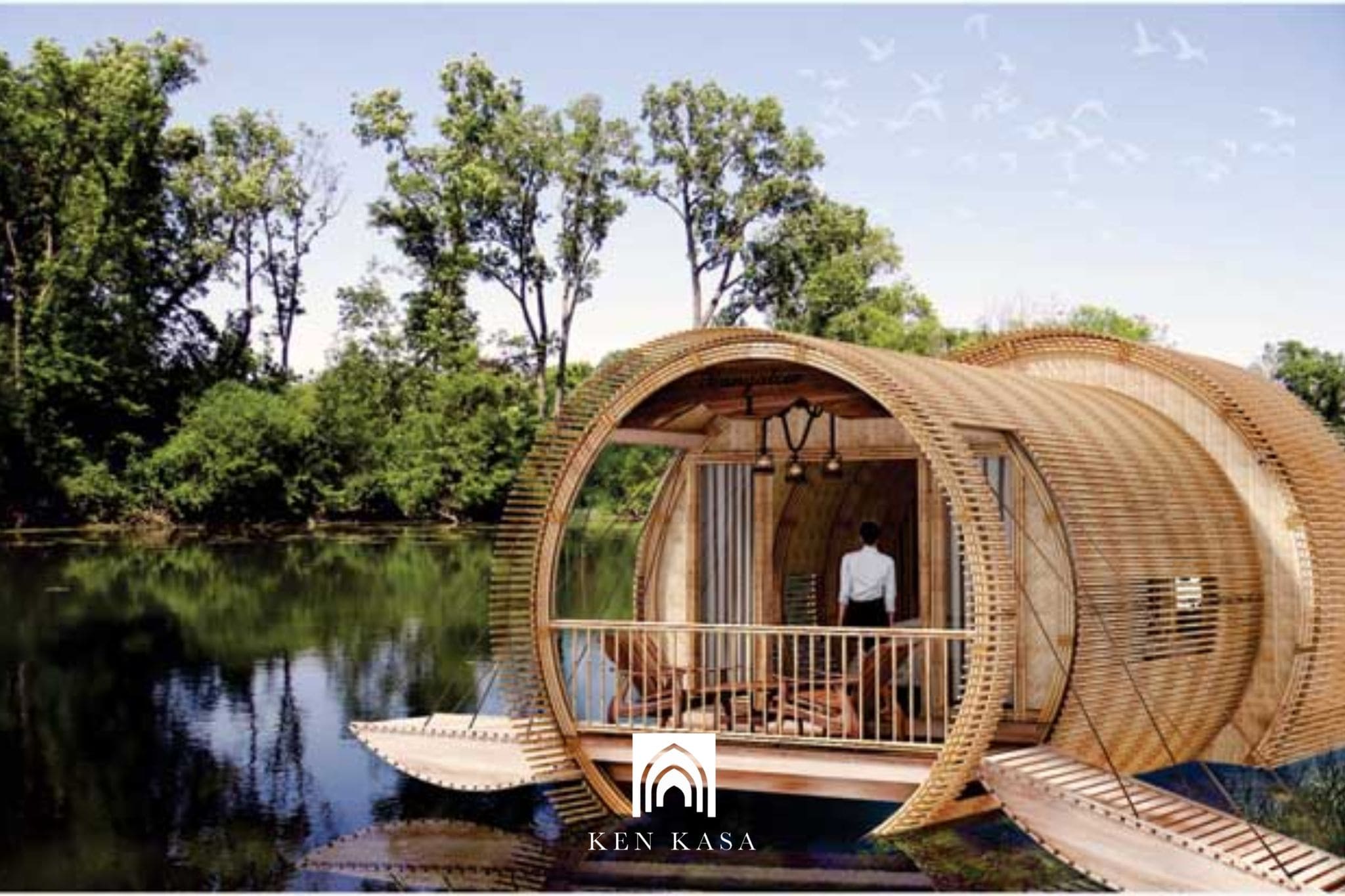 Mẫu thiết kế bungalow m&aacute;i v&ograve;m